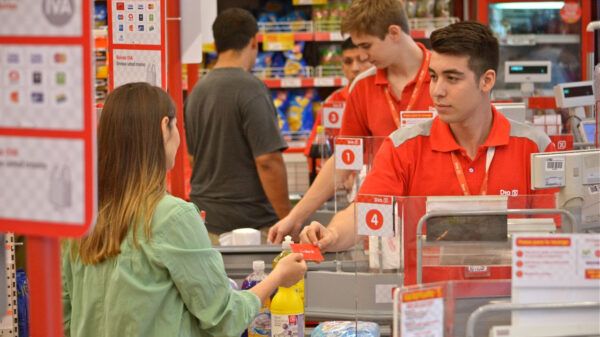 Supermercados Día cajeros