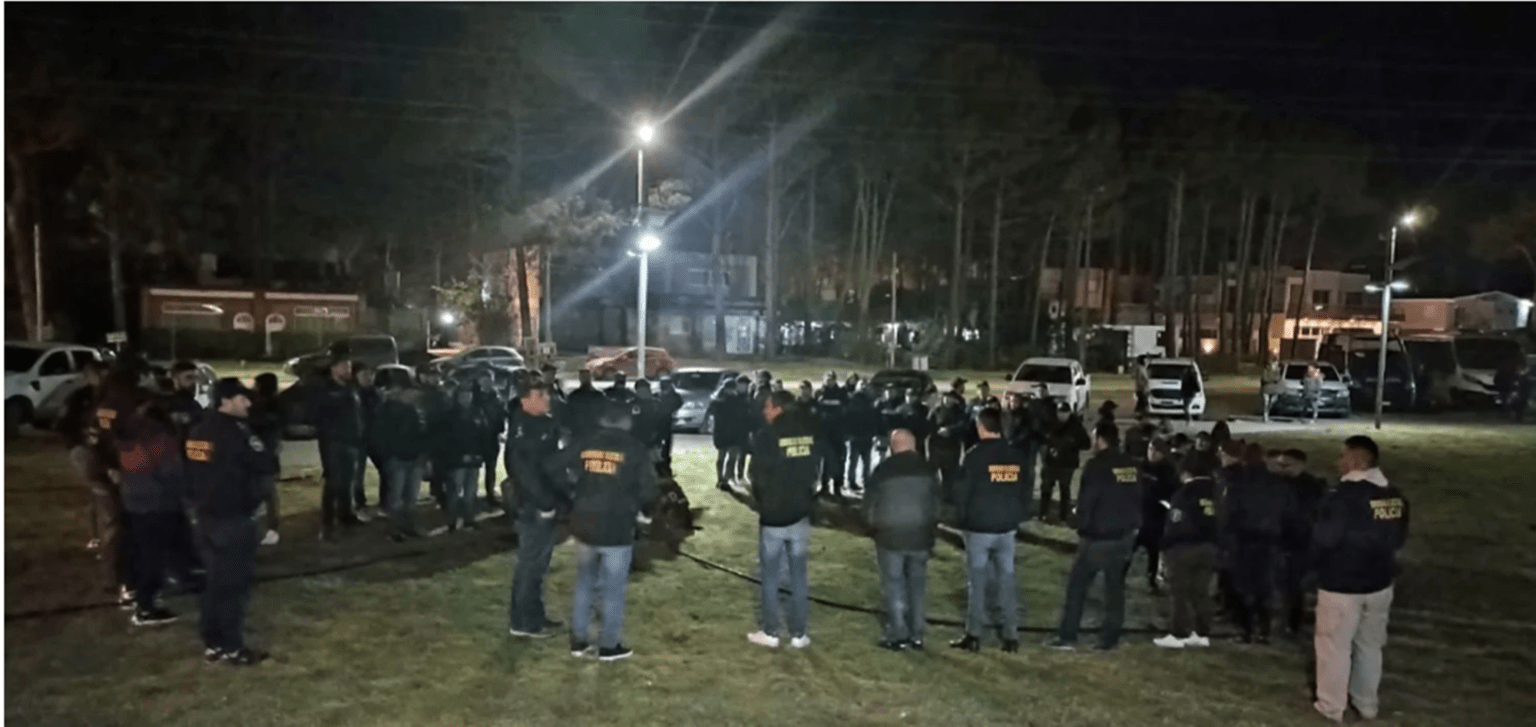 Desbaratan una banda narco en villa gesell y detienen a 2 personas