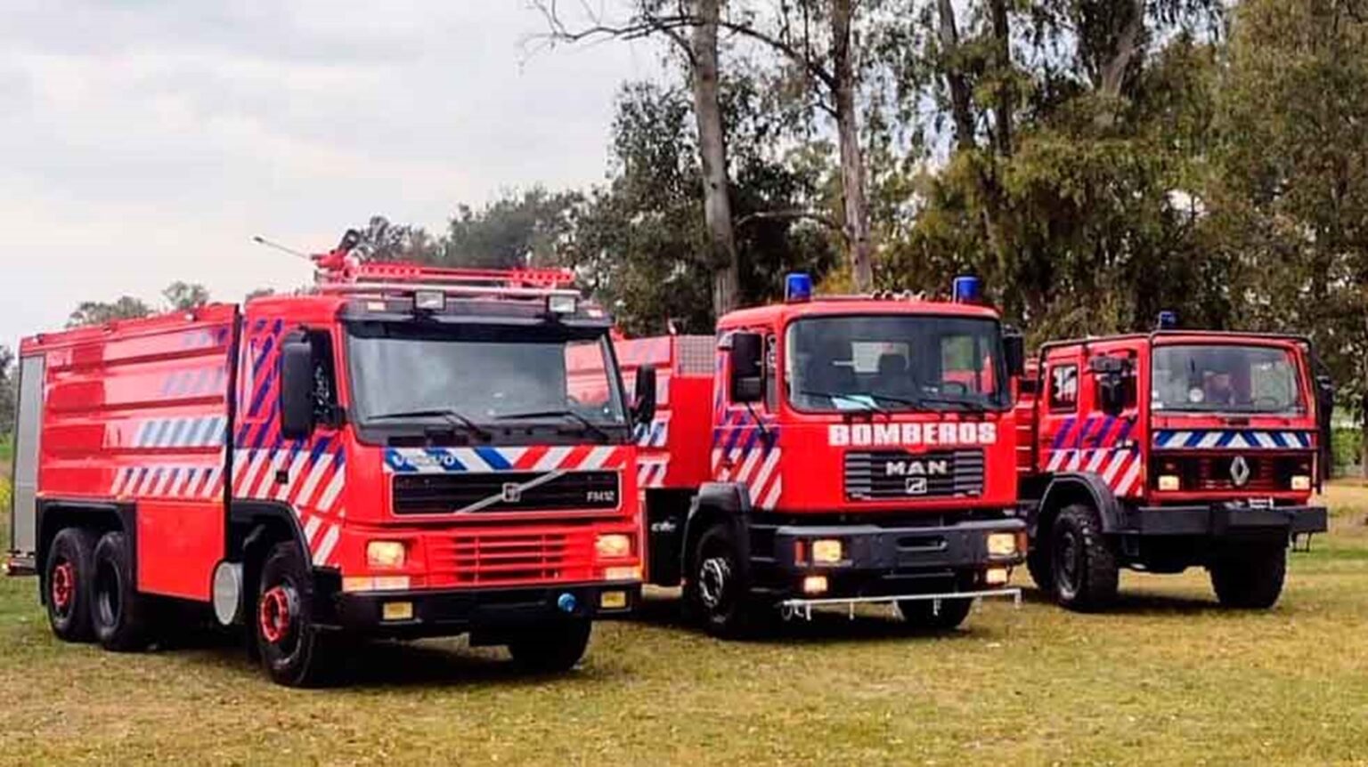 Mar de ajó: bomberos voluntarios incorporó tres nuevas unidades