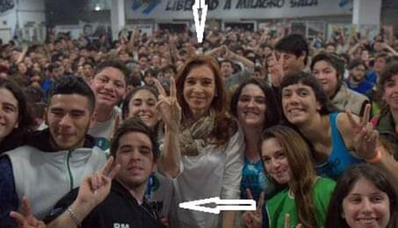 Militante k desmiente ser el agresor de cristina kirchner