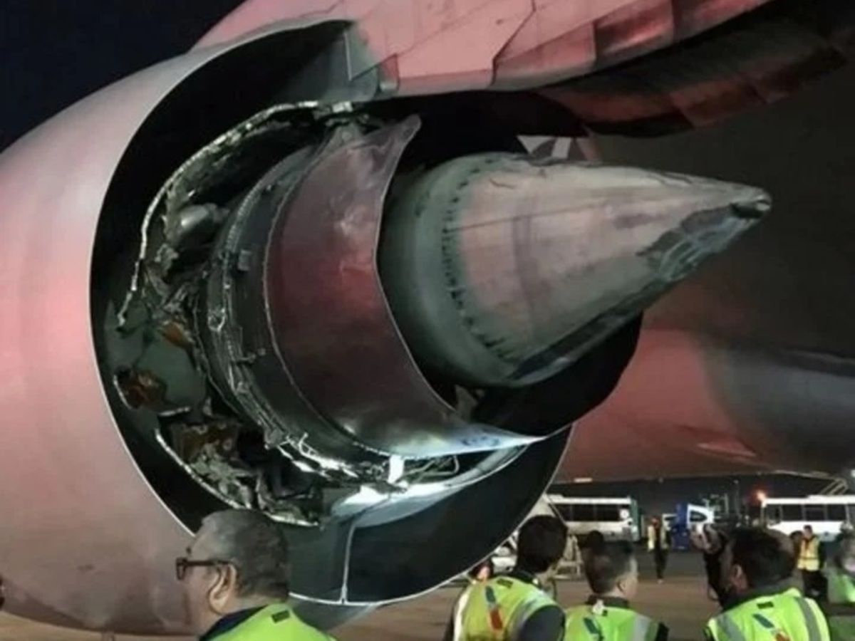 Avión accidente Ezeiza