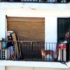 Bebé en balcón