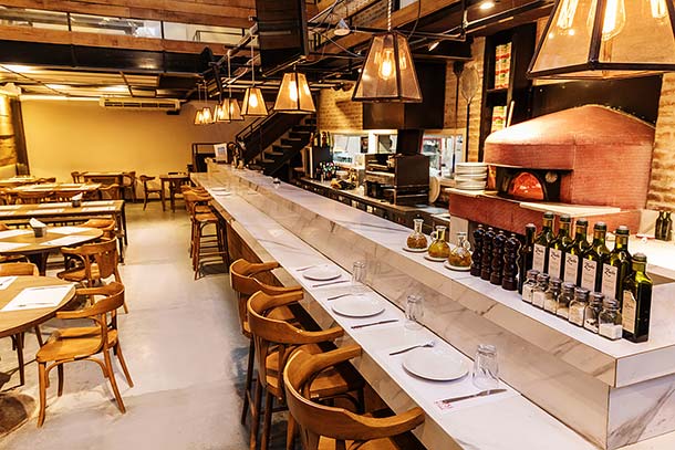 Cosi mi piace, restaurante