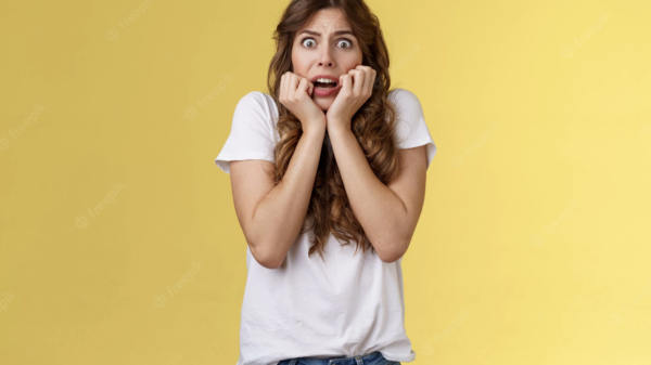 Cara de pánico