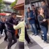 Pelea mujeres cola IFE