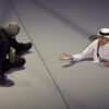 Ghanim Al Muftah y Morgan Freeman