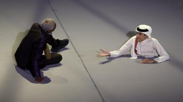 Ghanim Al Muftah y Morgan Freeman