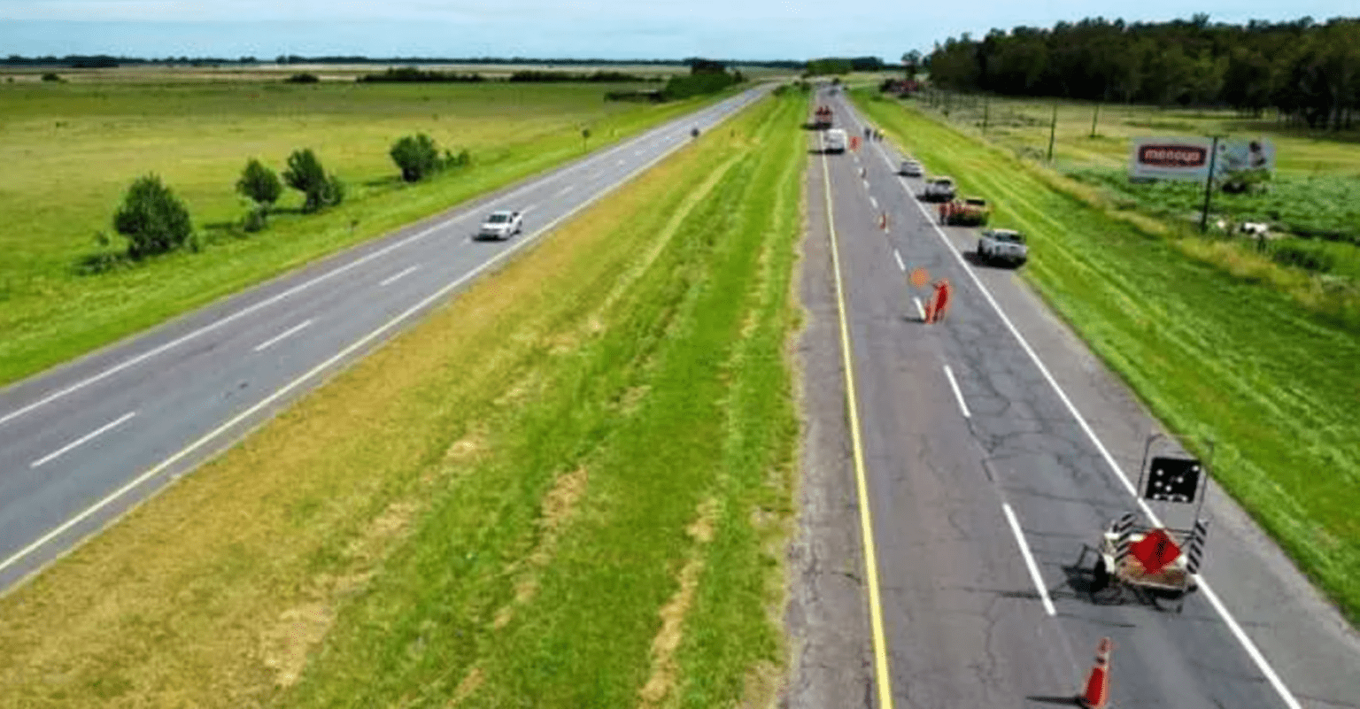 Ruta 2 repavimentacion