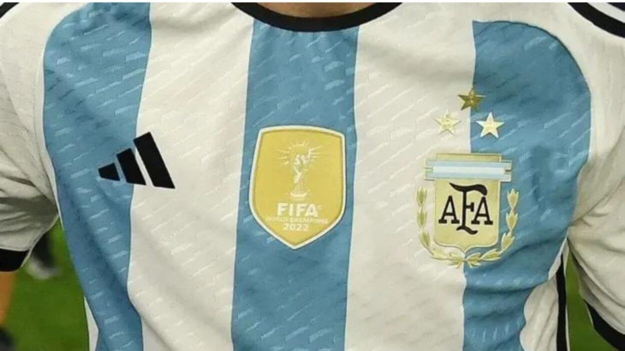 Nueva Camiseta Argentina 3 estrellas