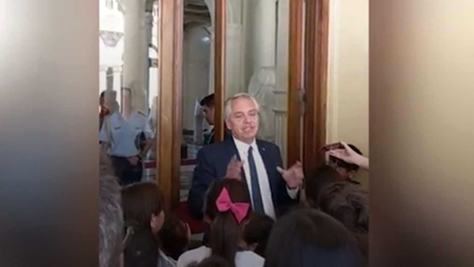 "vamos a salir campeones" vaticinó el presidente fernández