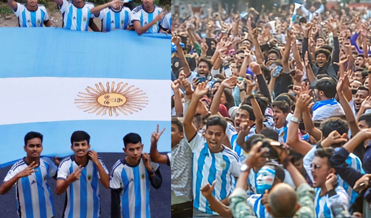 Por que en Bangladesh son fanaticos de Argentina