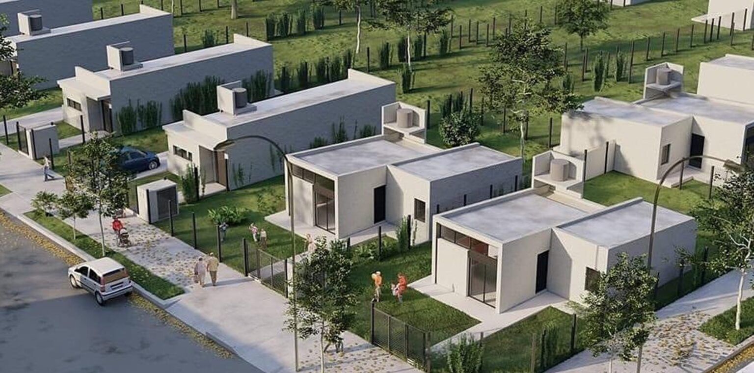 Castelli: adjudicaron la construcción de 84 nuevas viviendas