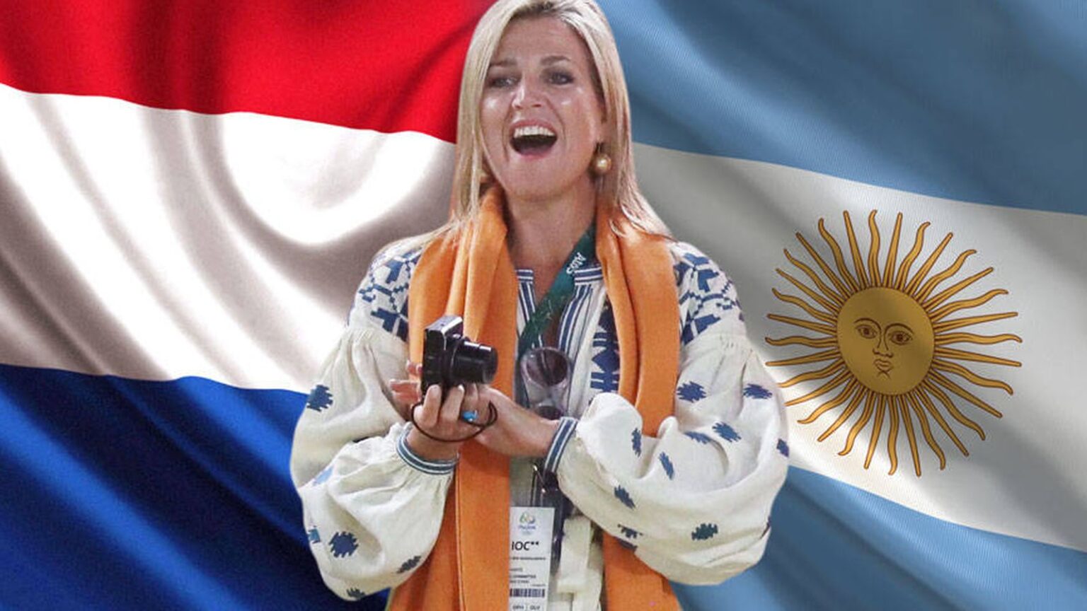 ¿por quién hincha máxima en el partido de argentina con holanda?