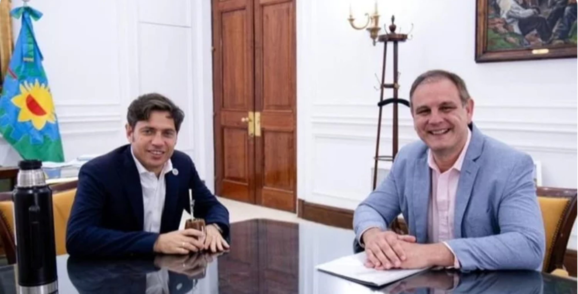 “hace tiempo que un gobernador no estaba tan pendiente de madariaga” sostuvo el intendente santoro