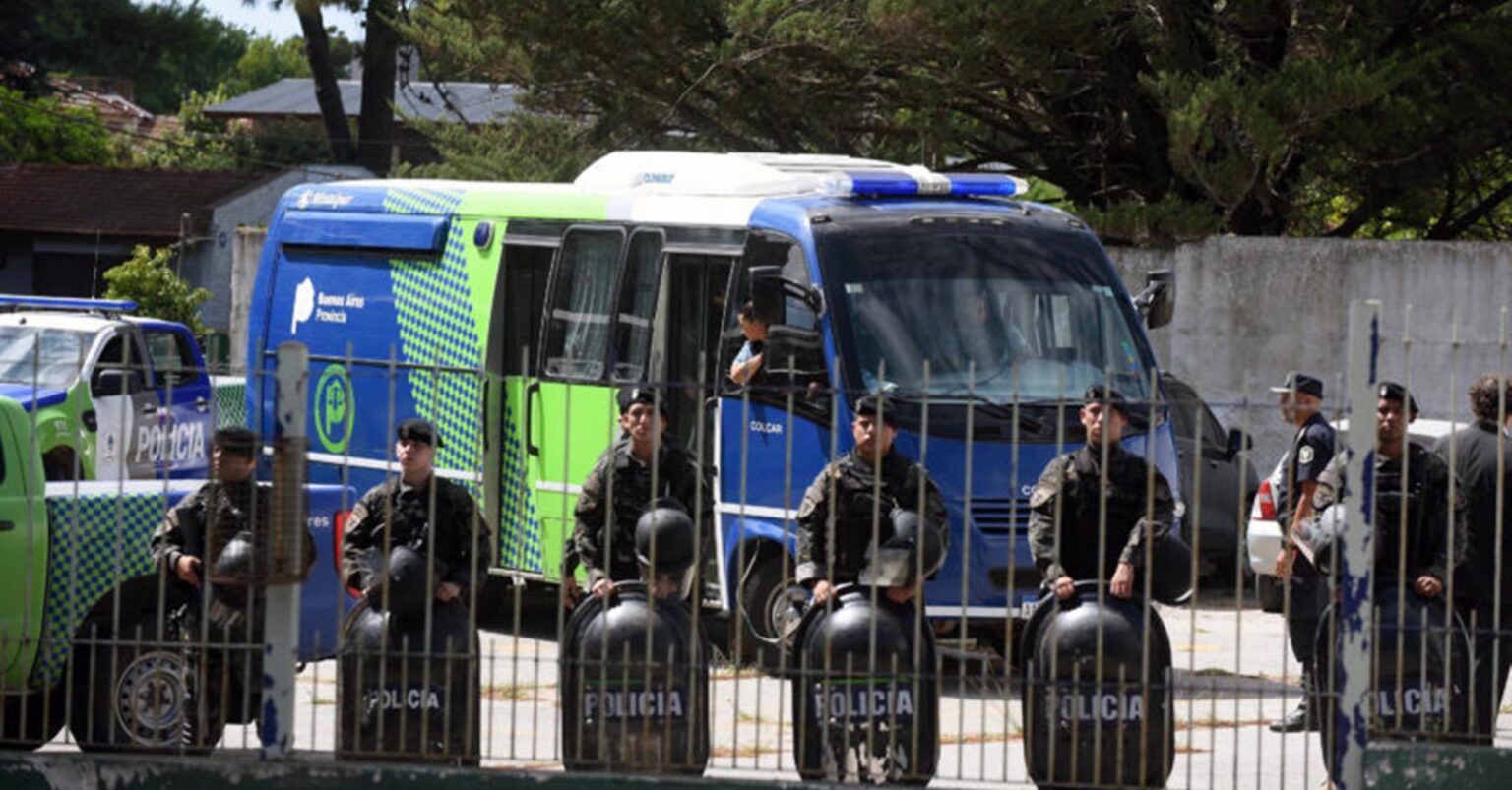 Crimen de fernando: impresionante operativo en dolores por el inicio del juicio a los rugbiers