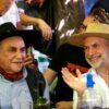 Chaqueño Palavecino y Horacio Rodríguez Larreta