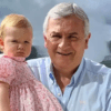 Gerardo Morales y su hija