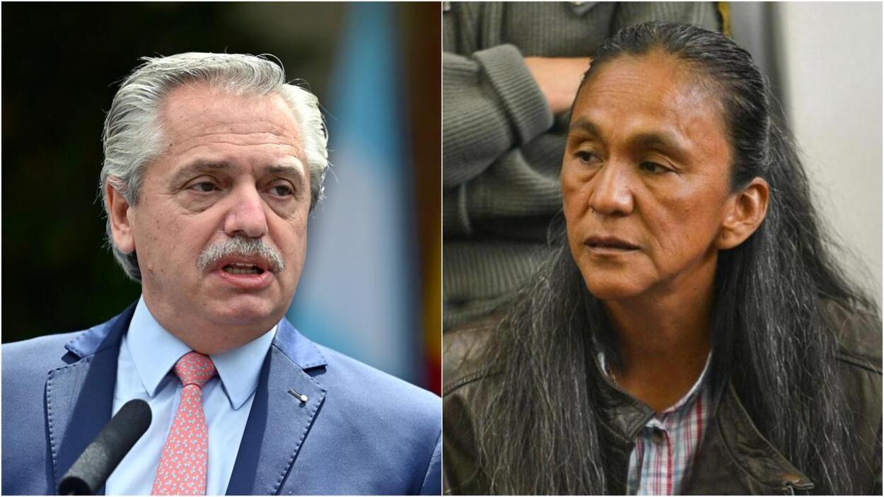 Alberto Fernández y Milagro Sala