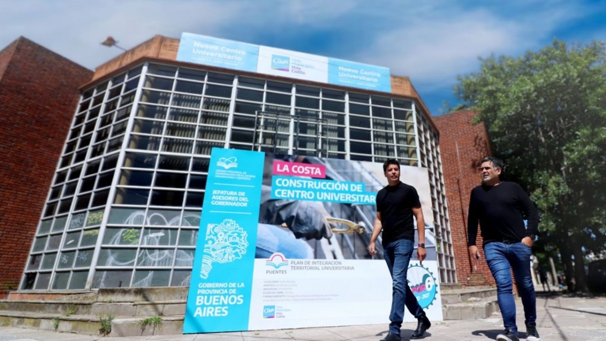 La costa: avanzan los trabajos en la construcción del centro universitario
