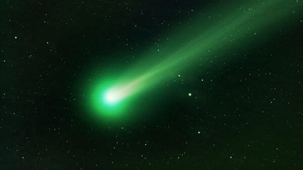 Cuándo se verá el cometa verde en Argentina