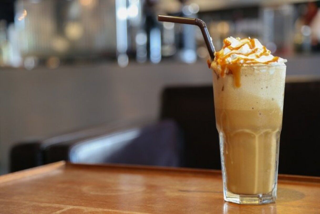 receta como hacer cafe frio tipo Starbucks en casa