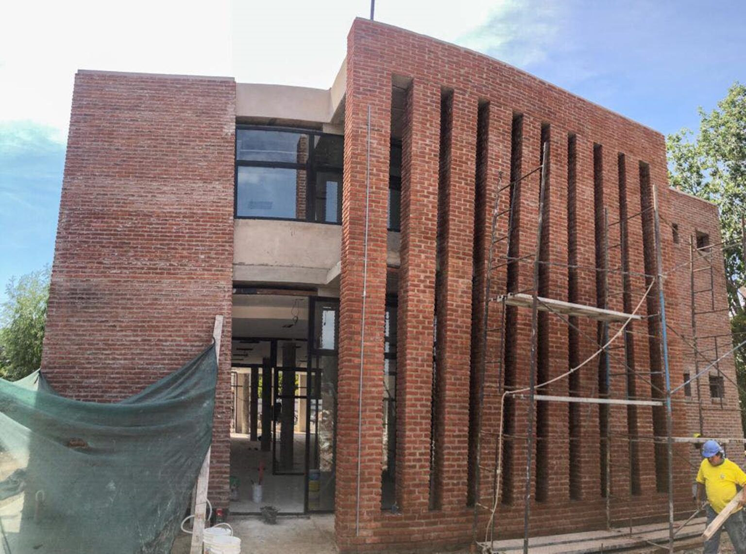 Castelli: avanza la construcción de la casa de la provincia