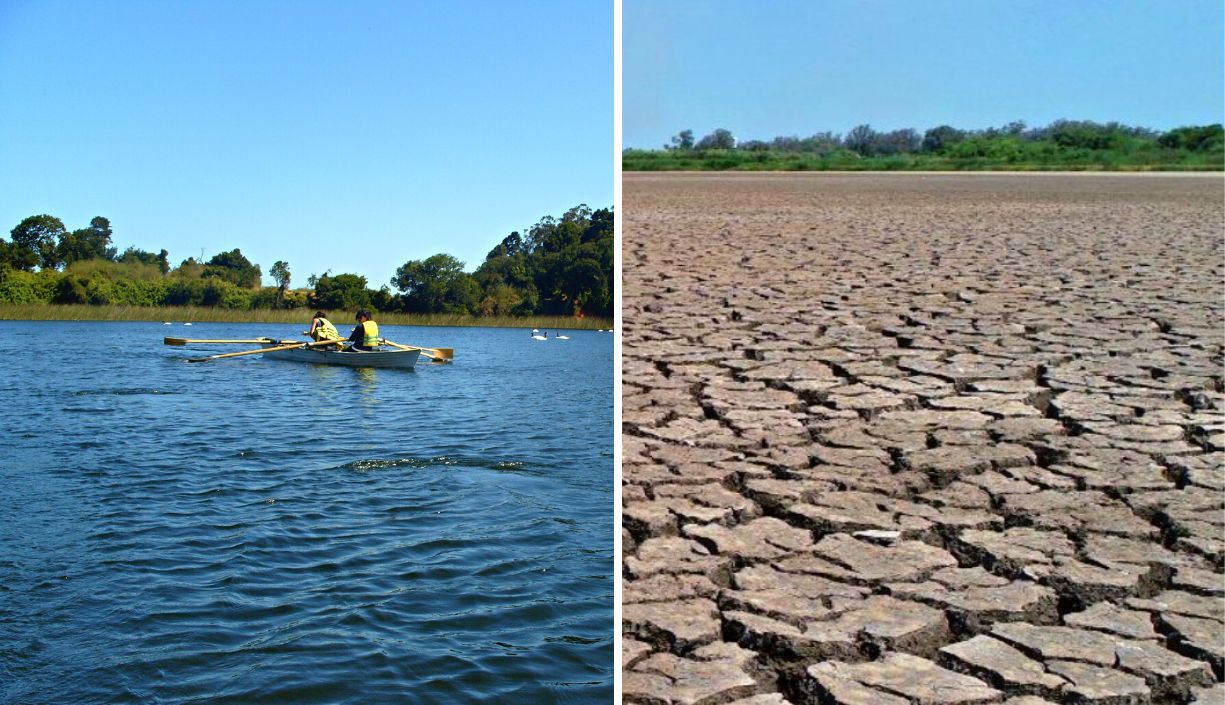 La sequía hizo desaparecer varios ríos y lagunas en la Provincia de Buenos Aires
