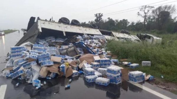 Accidente Camión de cerveza