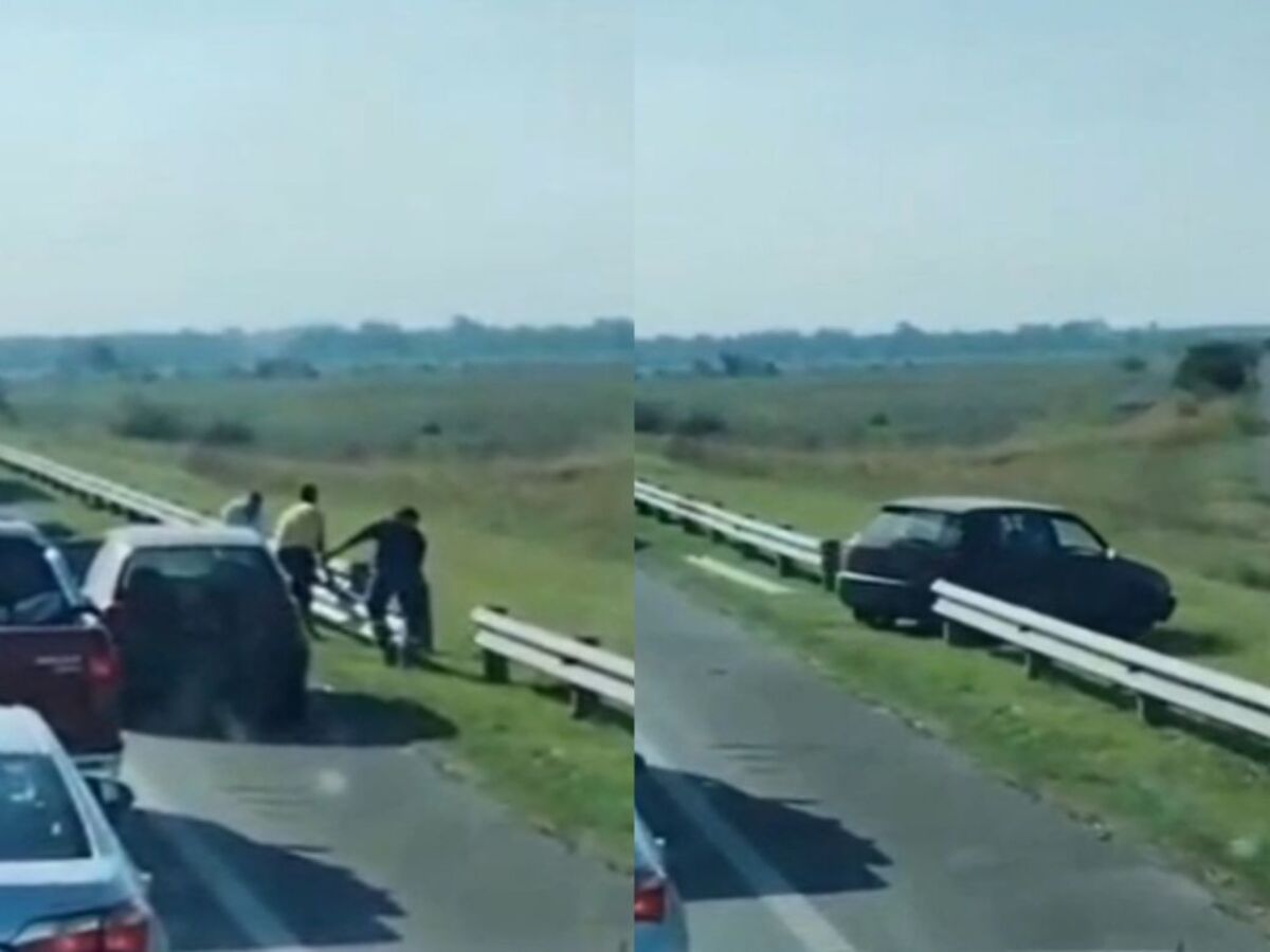 Video Viral escape de ruta