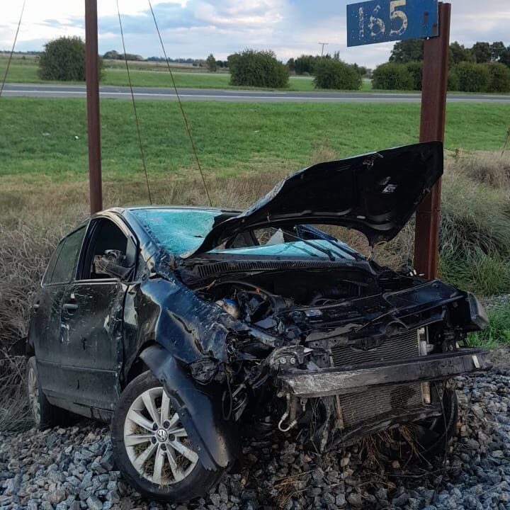 accidente ruta 2 castellli