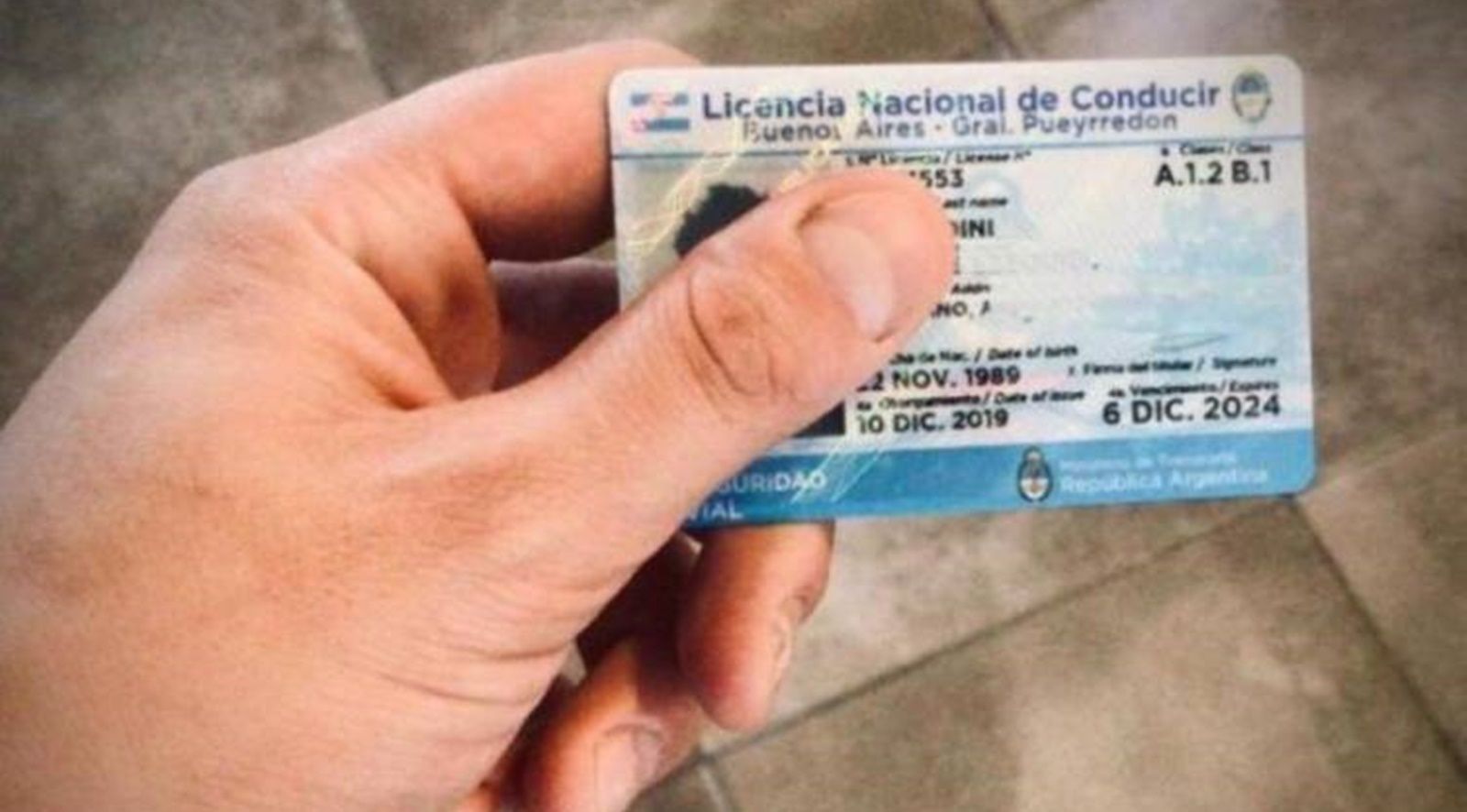 LICENCIA de conducir