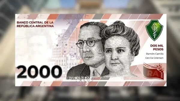 billete de 2000 pesos argentina
