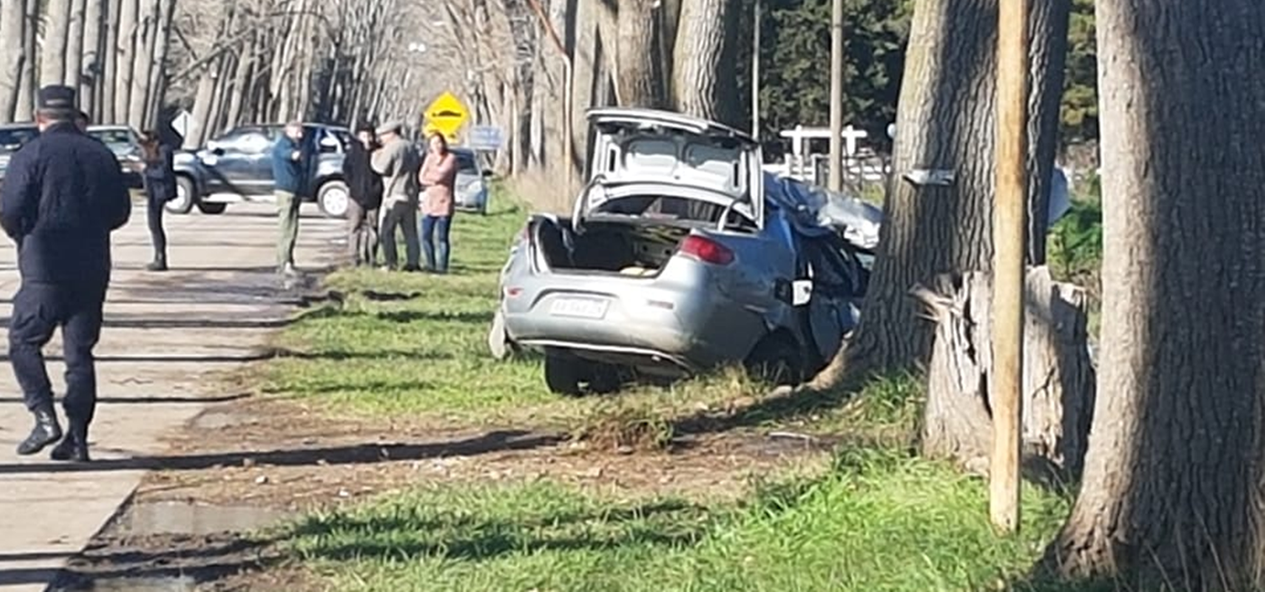Trágico accidente en ayacucho: una mujer murió en un fuerte choque