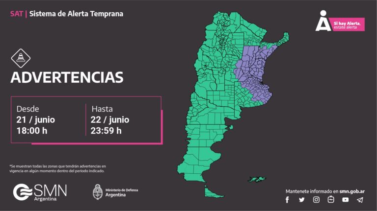 Alerta por bancos de niebla y visibilidad reducida en gran parte de la ...