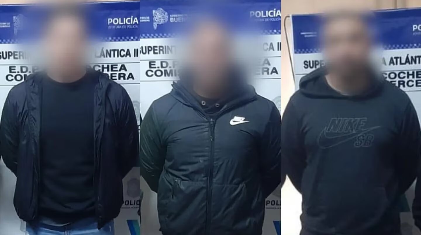 Patovicas detenidos en Necochea