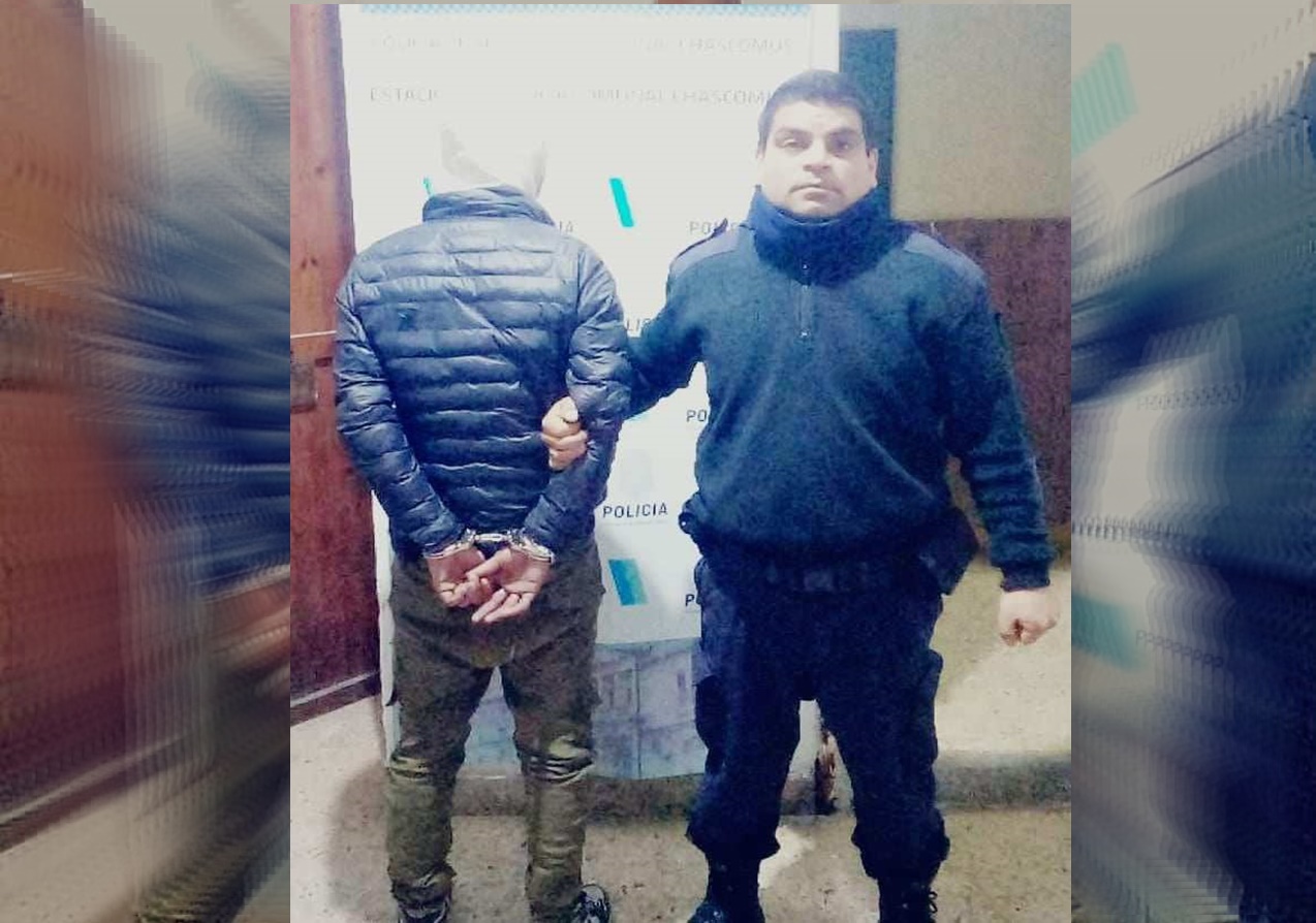 Detienen en chascomús a vecino de lezama con extenso historial delictivo