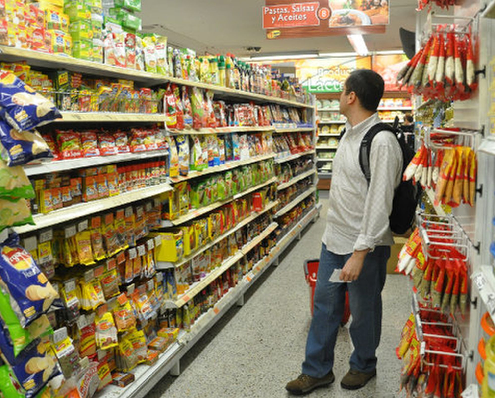 Aumento en alimentos