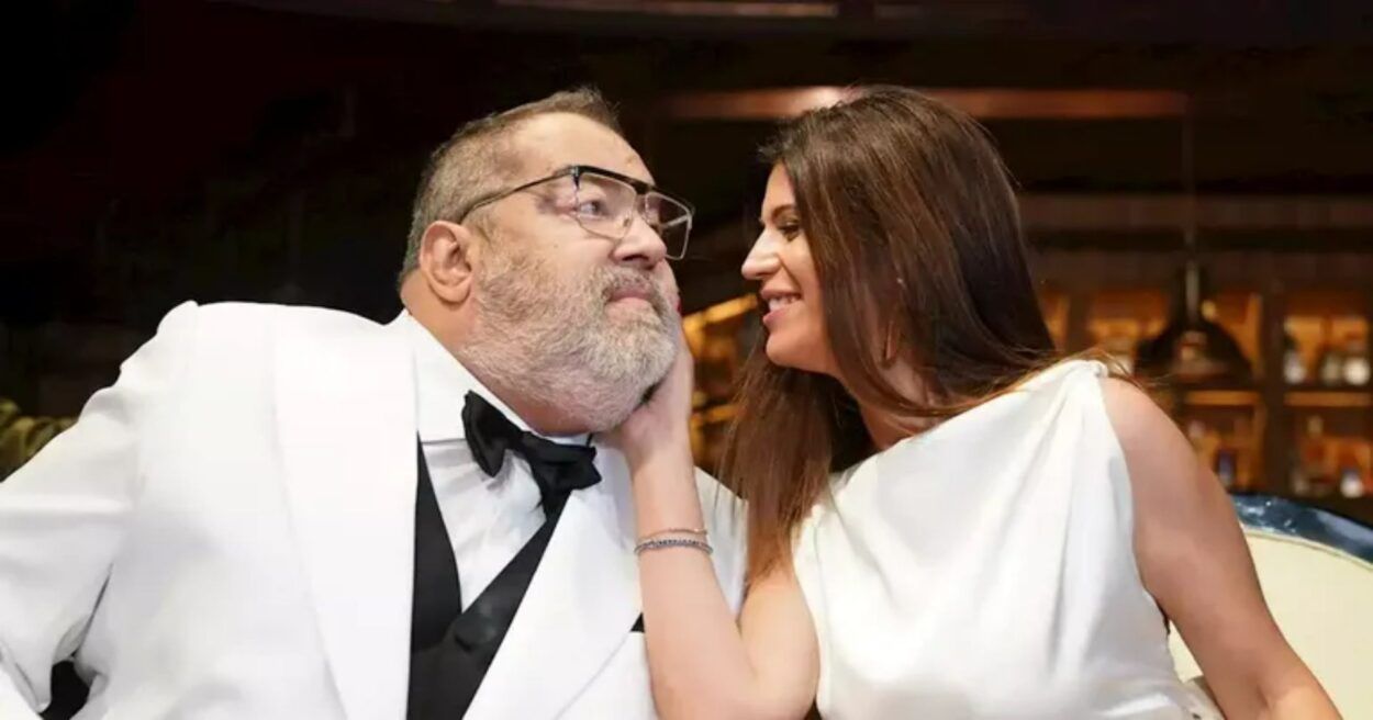 Jorge Lanata y su esposa