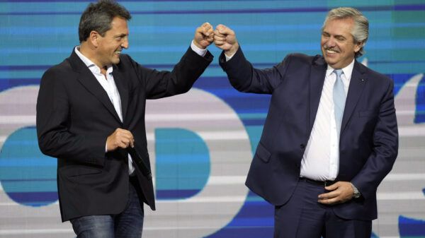 Sergio Massa y Alberto Fernández