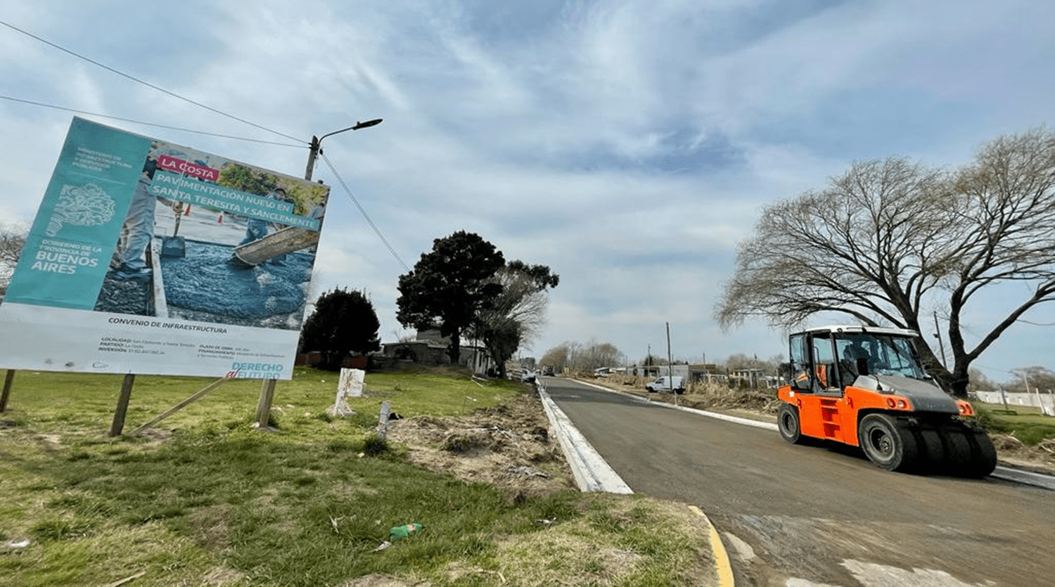 Plan integral de asfalto en la costa: trabajos simultáneos en mar de ajó, santa teresita y san clemente