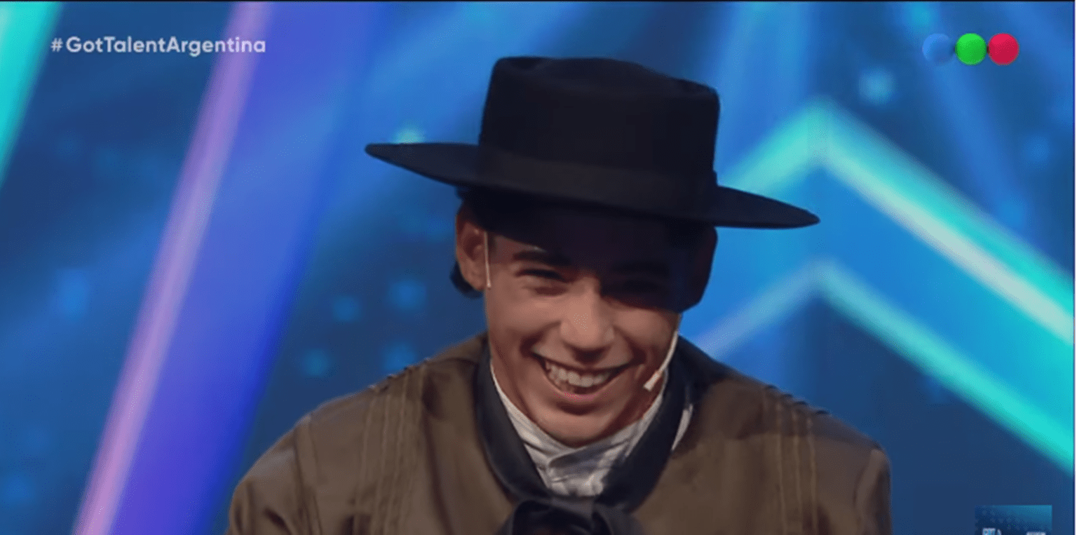 Braian simaldoni, el joven payador de dolores deslumbró en got talent argentina
