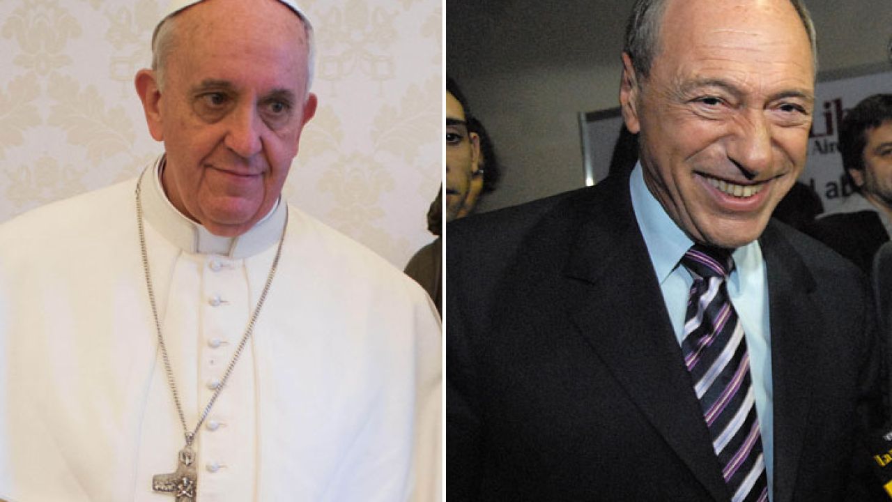 Papa Francisco y ex juez Francisco Zaffaroni