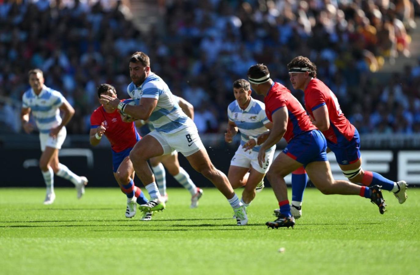 Los Pumas contra Chile