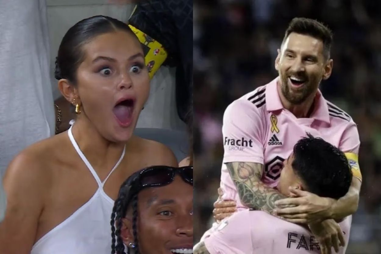 Selena Gómez y Leo Messi