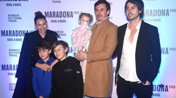 Roberto García Moritán, su familia y su hermano Francisco