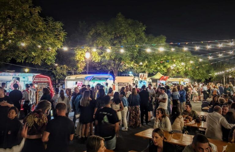 Festival feria comida
