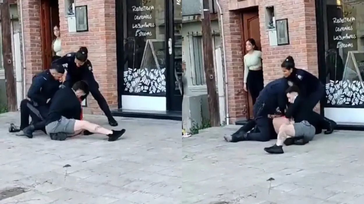 Hombre redujo a ladrón con toma de jiu-jitsu