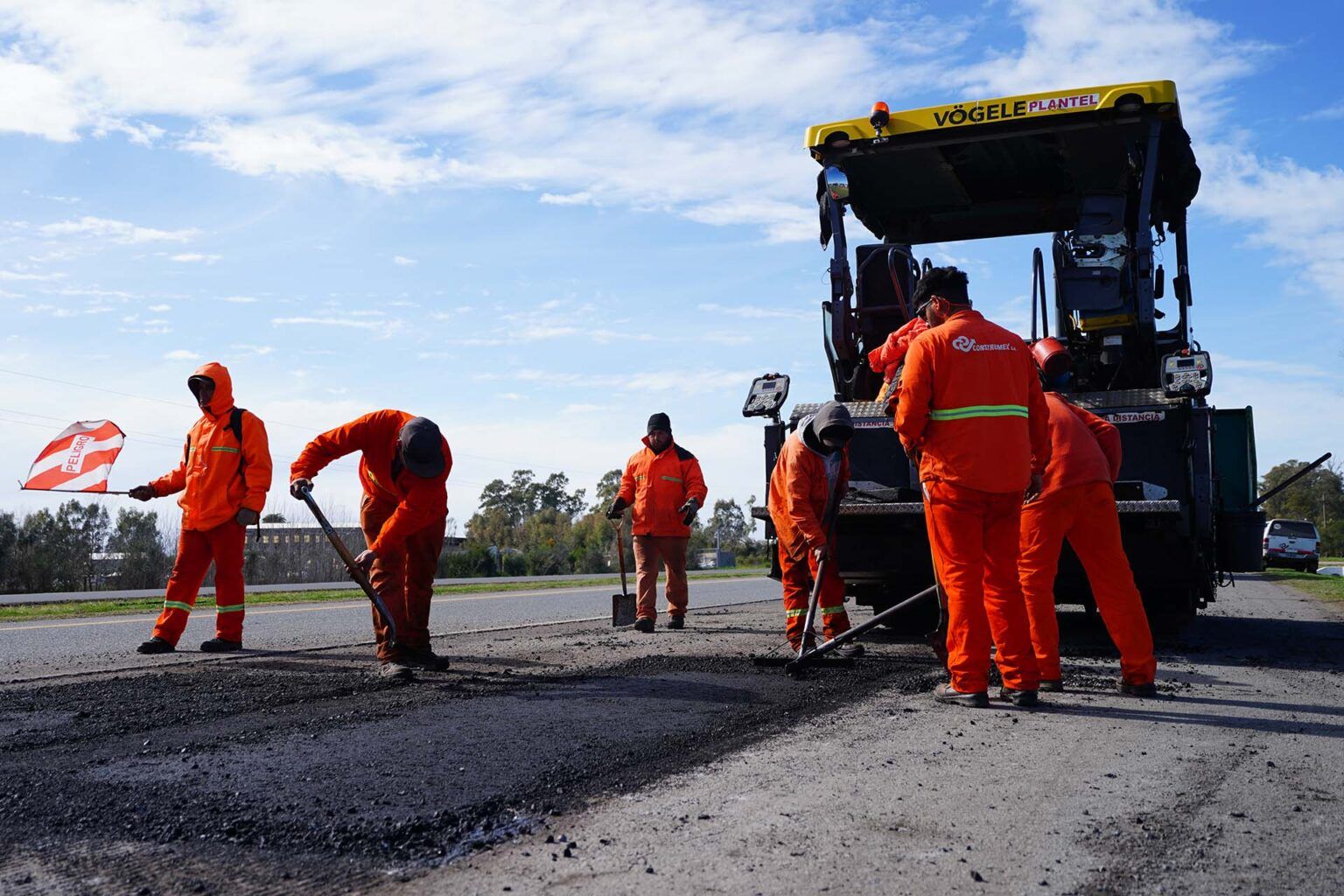 A buen ritmo continúan las obras en la ruta 2