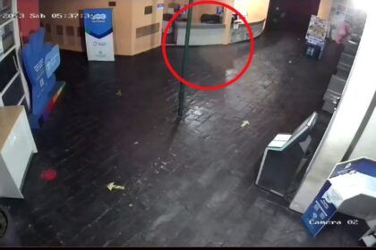 Fantasma en estación de servicio cordobesa