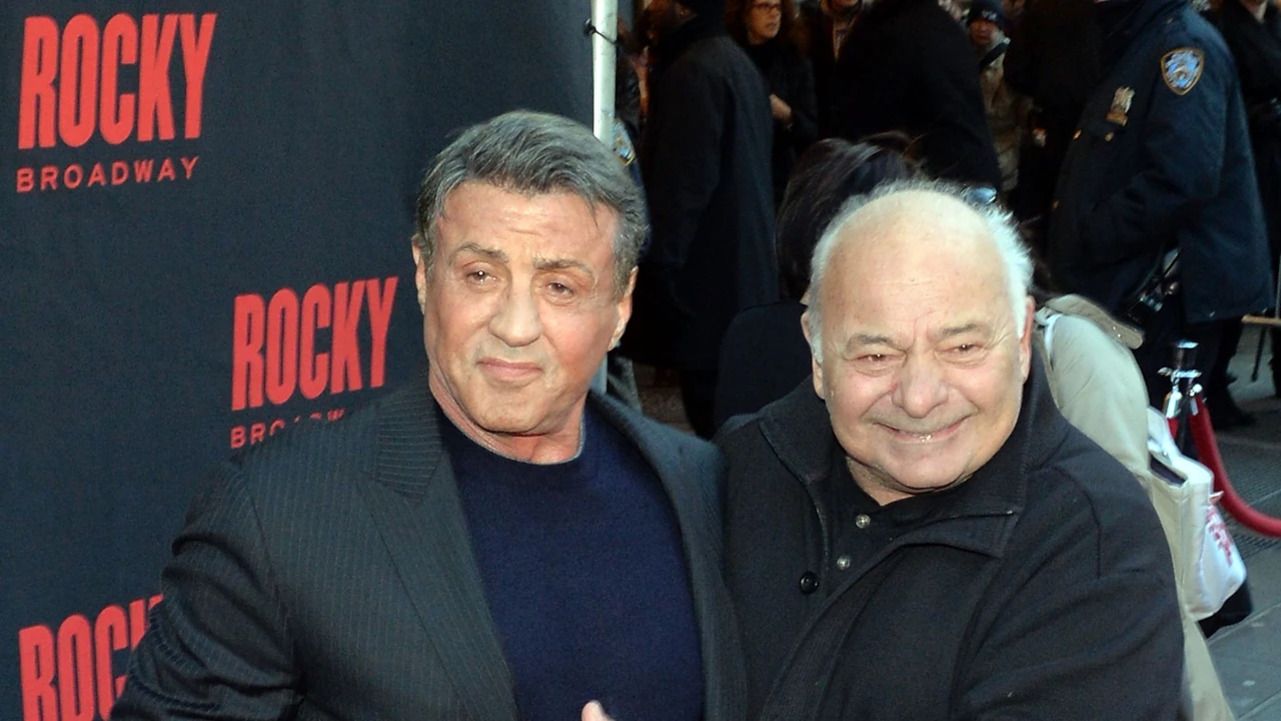 Burt Young y Silvester Stallone